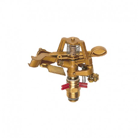 Irrigatore a settori in zinco-ottone attacco gas 1/2" M