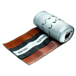 Sottocolmo impermeabile rosso in alluminio METAL ROLL 380
