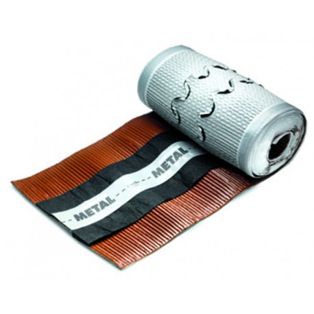 Sottocolmo impermeabile rosso in alluminio METAL ROLL 380