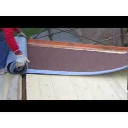 Posa Guaina adesiva su tetto casette in legno