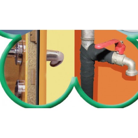 Guarnizione adesiva per finestre